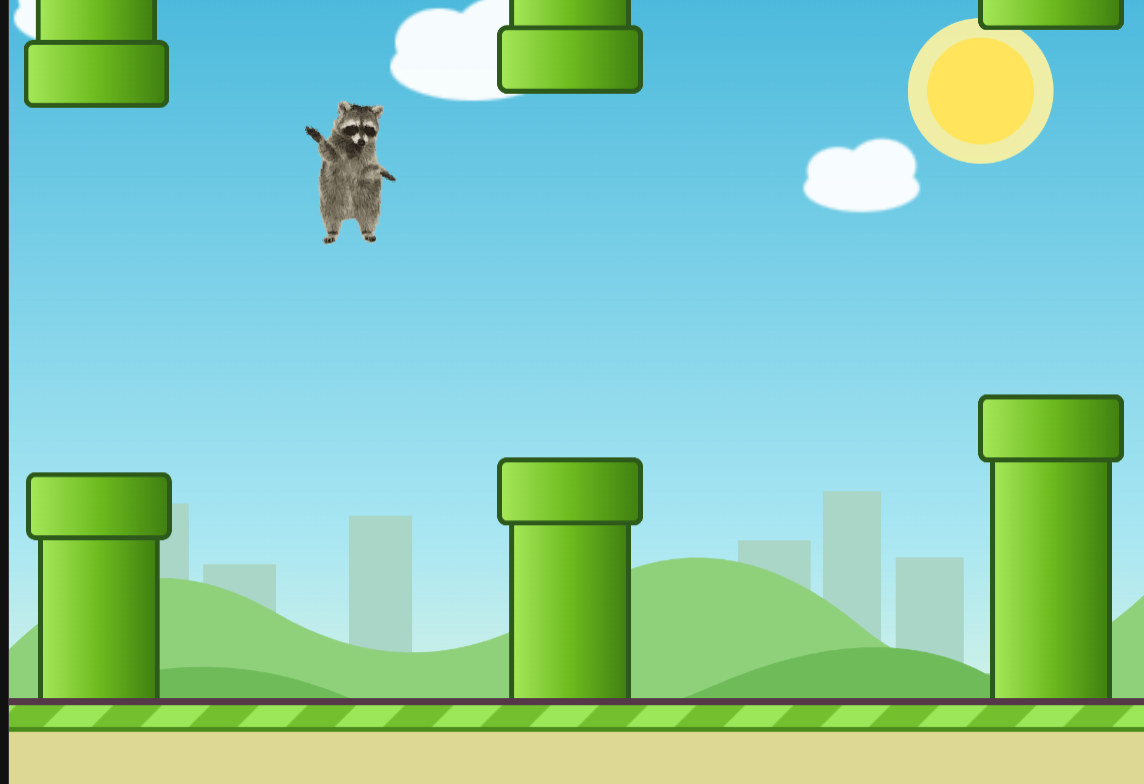 Mapache volador by Panconwifi