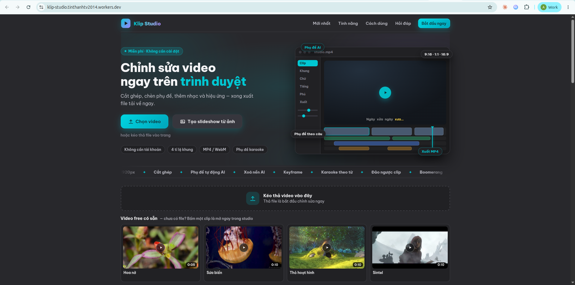 Video Processor Label Klip Studio — Free Video Editor by tinthanhtv2014