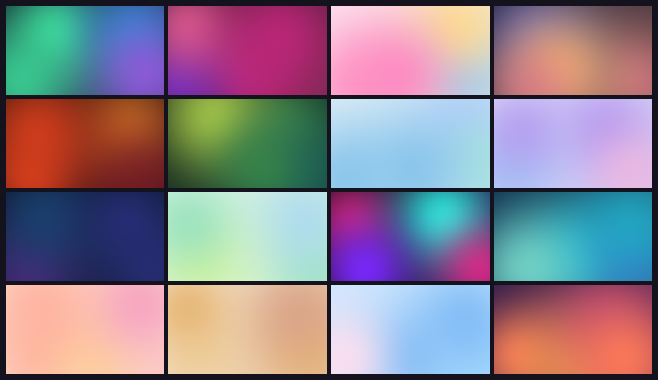 Soft Gradient Backgrounds is out: 16 backgrounds for $1 - Soft Gradient ...