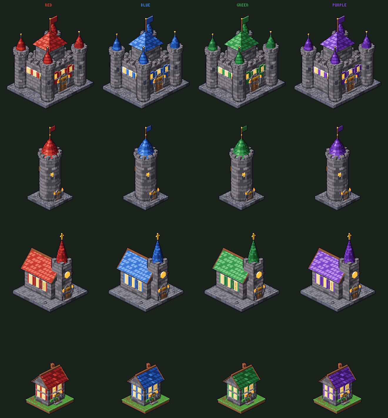 Introducing Castle Kingdom — 15 Buildings, 3 Upgrade Levels, 360 ...