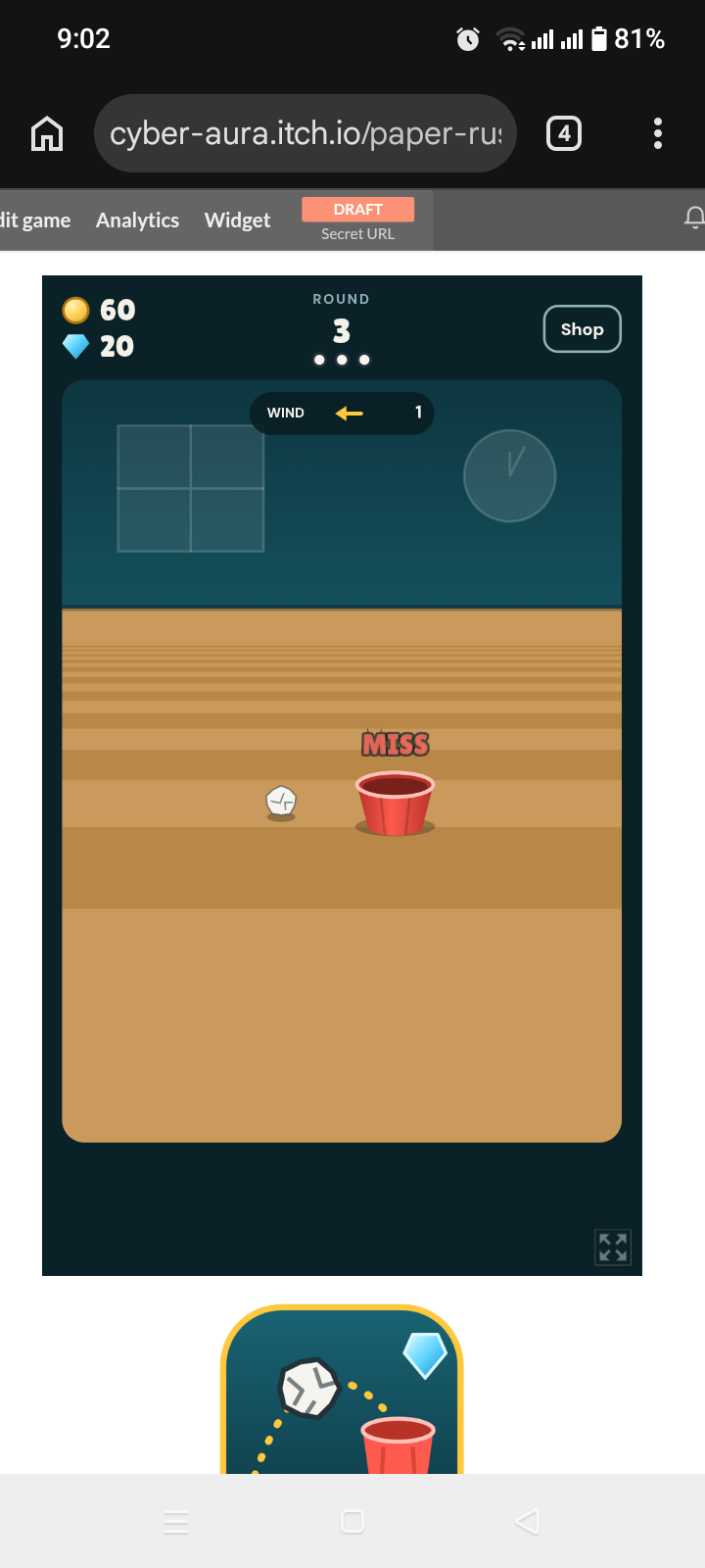 Paper Rush gameplay screenshot 2