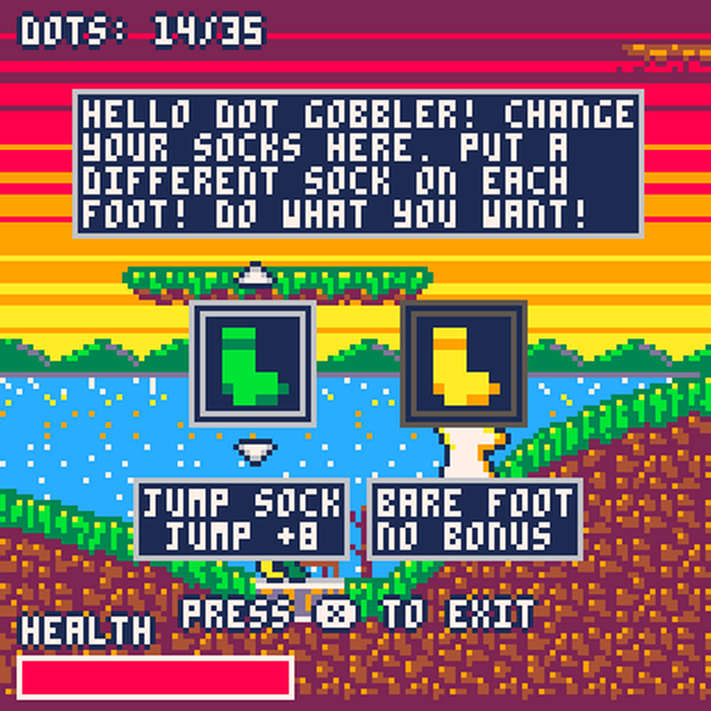 Dot Gobbler in Sock Justice by Giraffe Cat