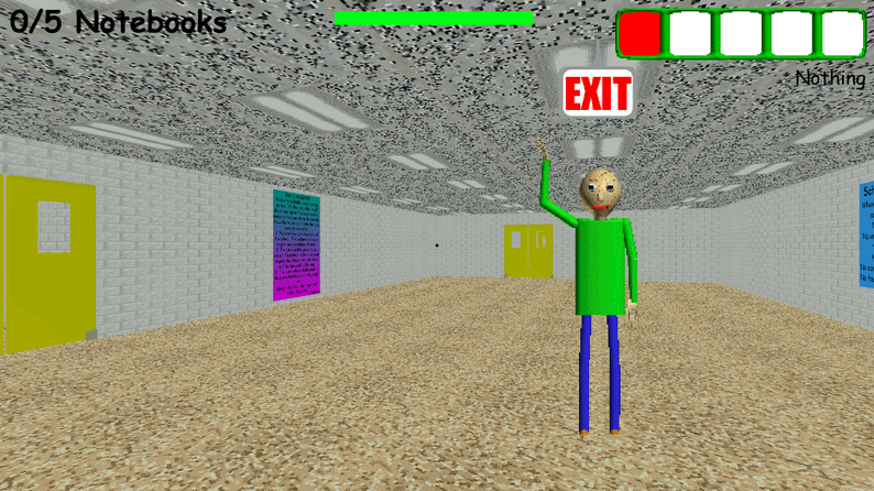 Baldi's Basic Random Maps Series: The First School By Paulor94