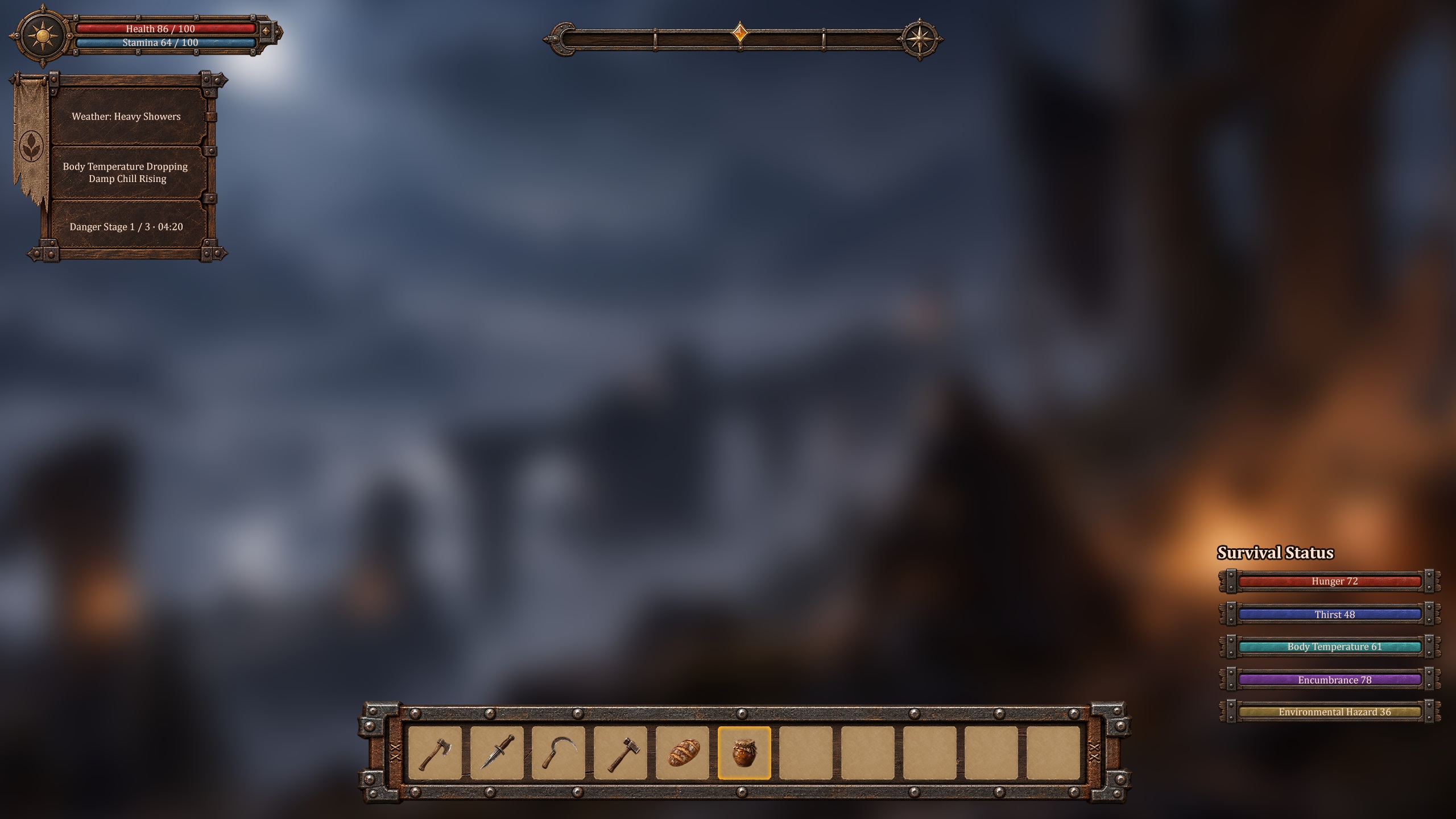 Fantasy Survival & Crafting RPG UI Starter — PNG Edition by ZSS Game Lab
