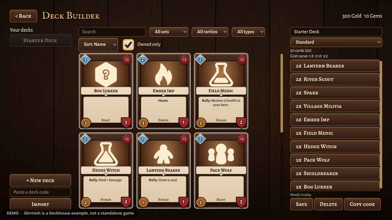Deckhouse: Card Game Framework for Godot by look-itsaxiom