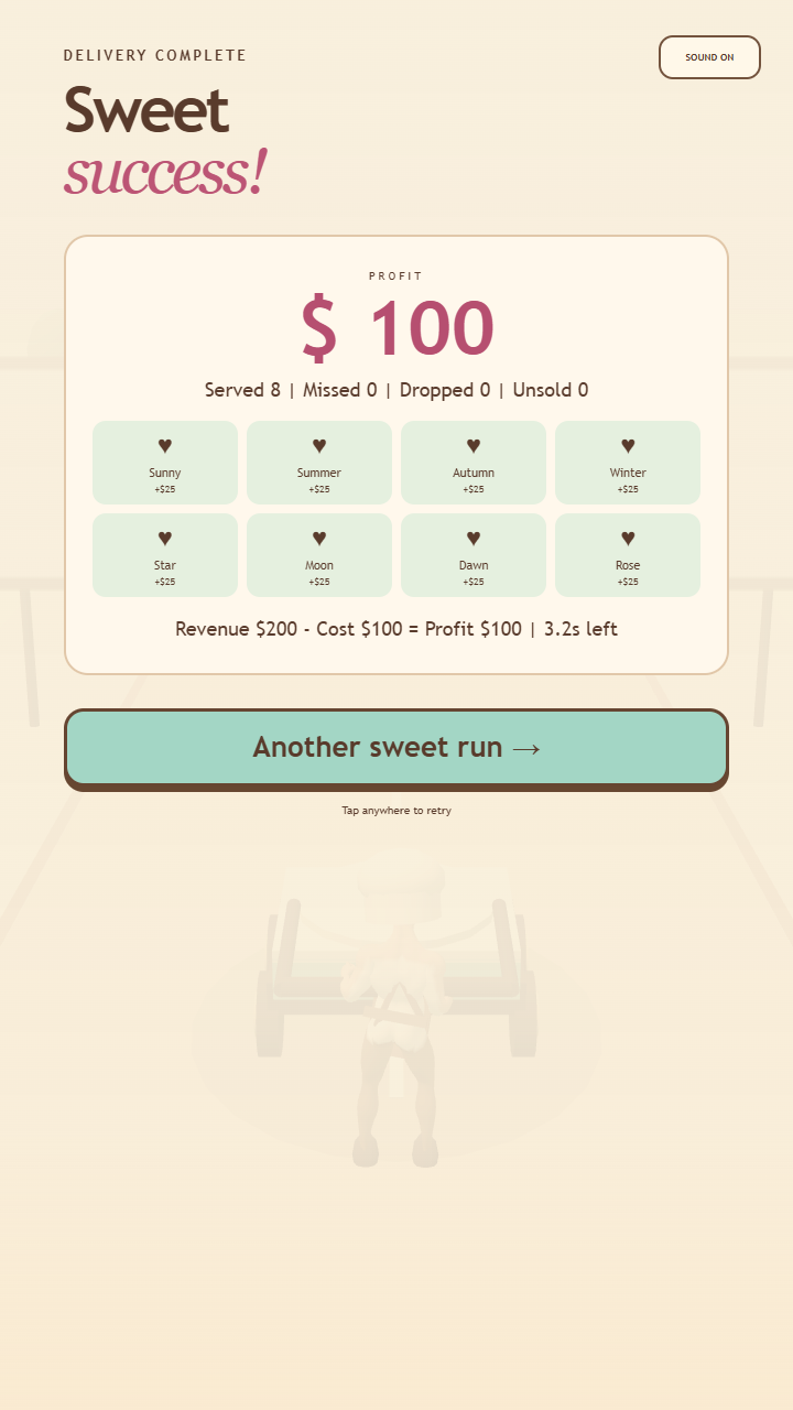 Brake for Cake gameplay screenshot 3