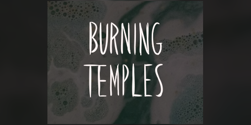 Cover image for BURNING TEMPLES
