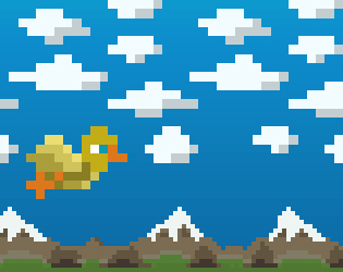The flying canary