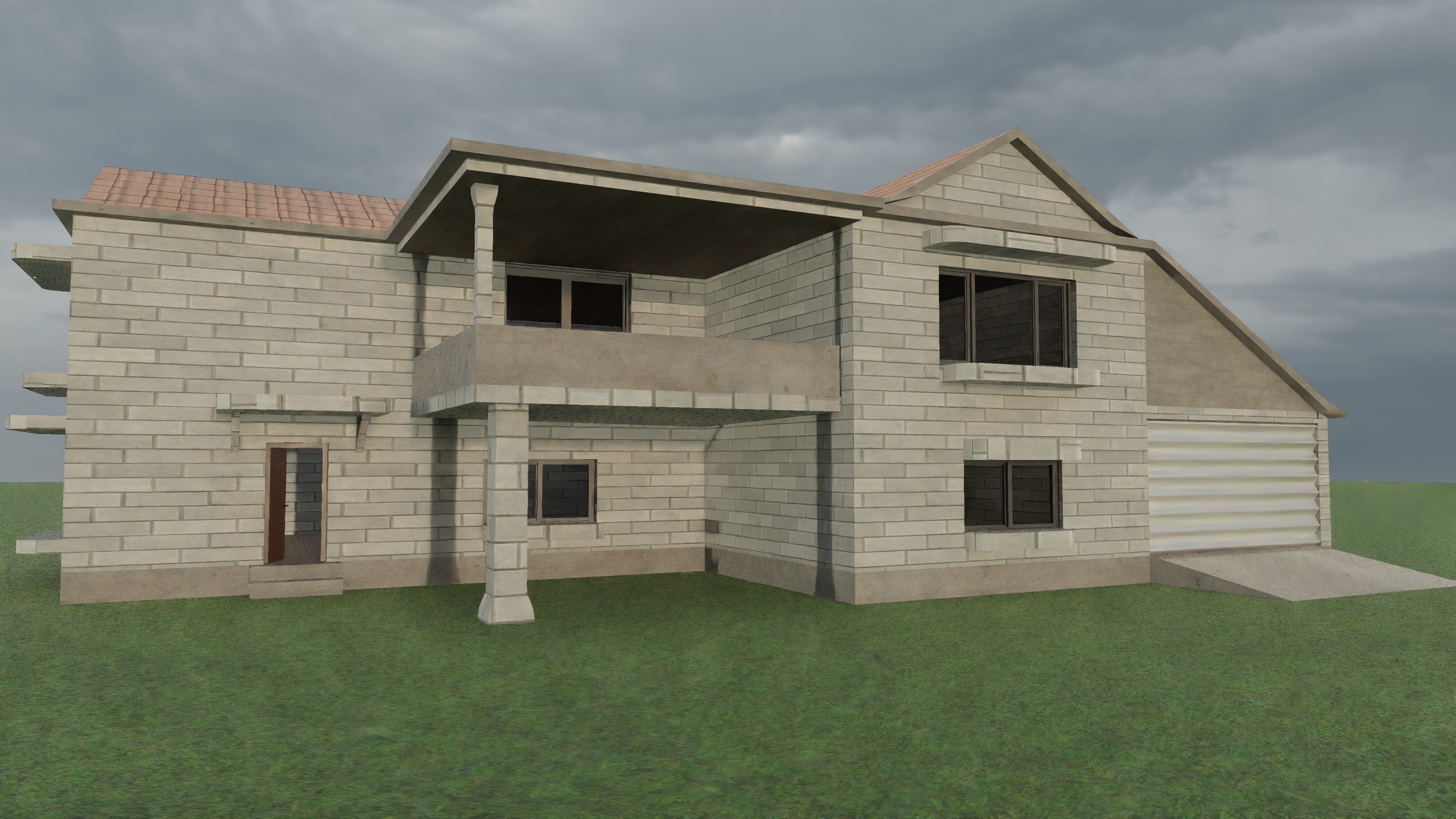 AG House 009 (Fully Modular and Optimized) by Arian_Games_AG