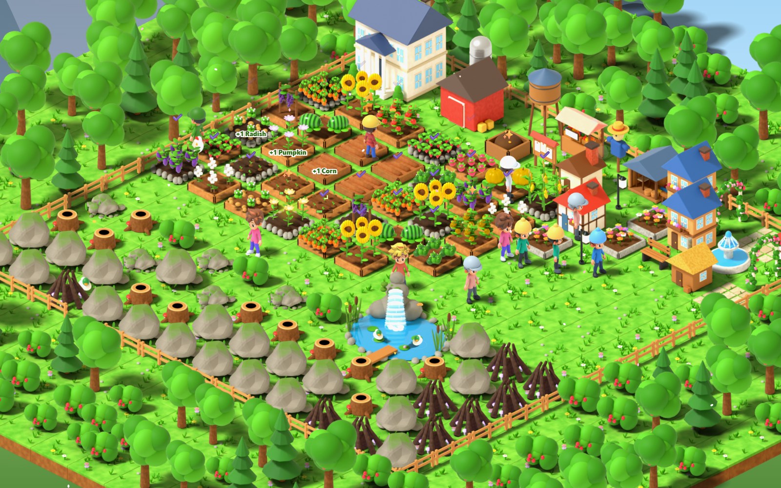 Wonder Village — a cozy farming tycoon where crops mutate with the ...