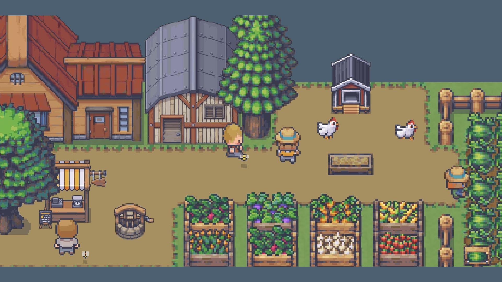 Pixel Farming Game Little Desk Farm — Demo by supermi