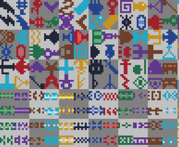 Rune Rifle 1000+ Pixel Art Tattoos & Runes by iguiw