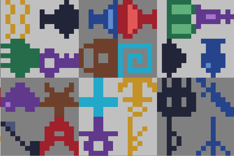 Rune Rifle 1000+ Pixel Art Tattoos & Runes by iguiw