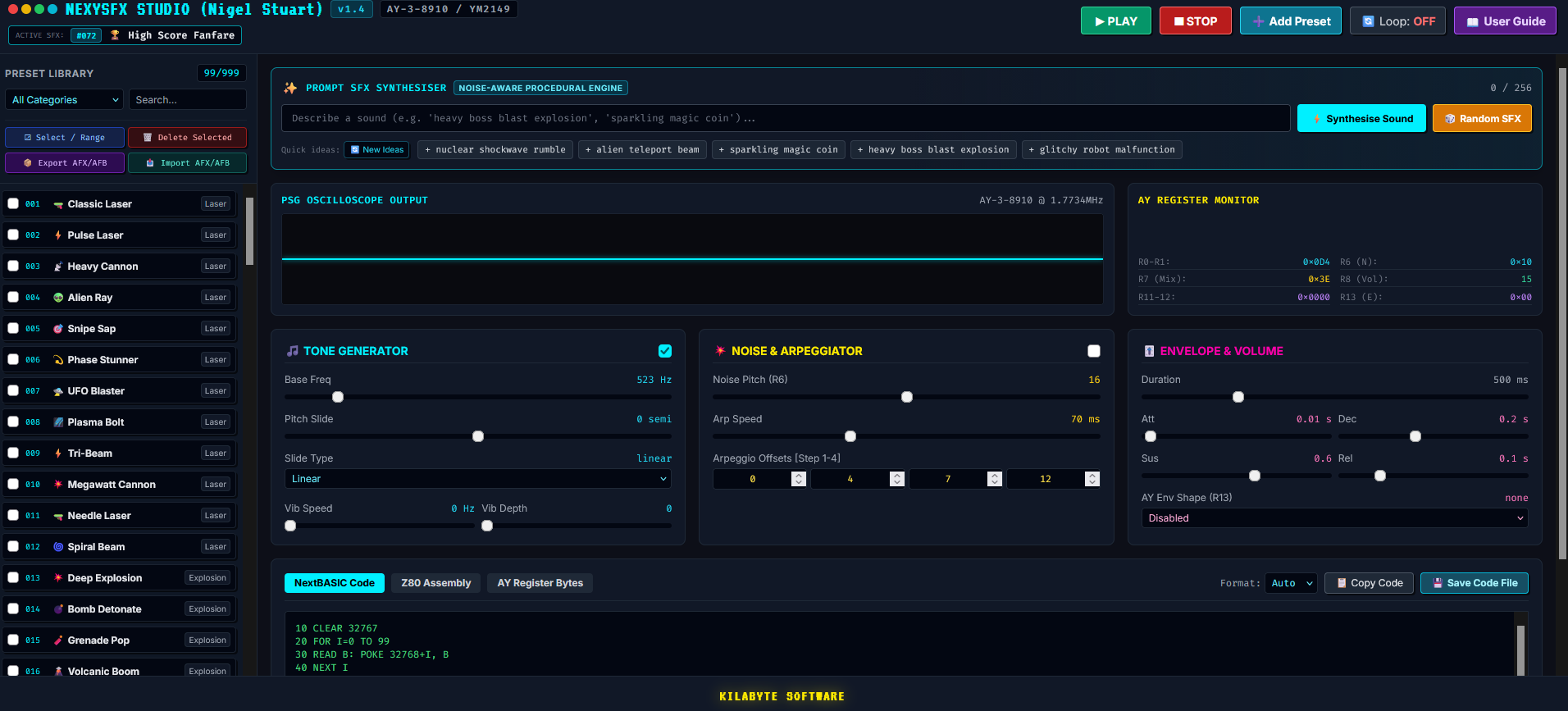 Android Linux Unix NexySFX Studio by KilabyteSoftware