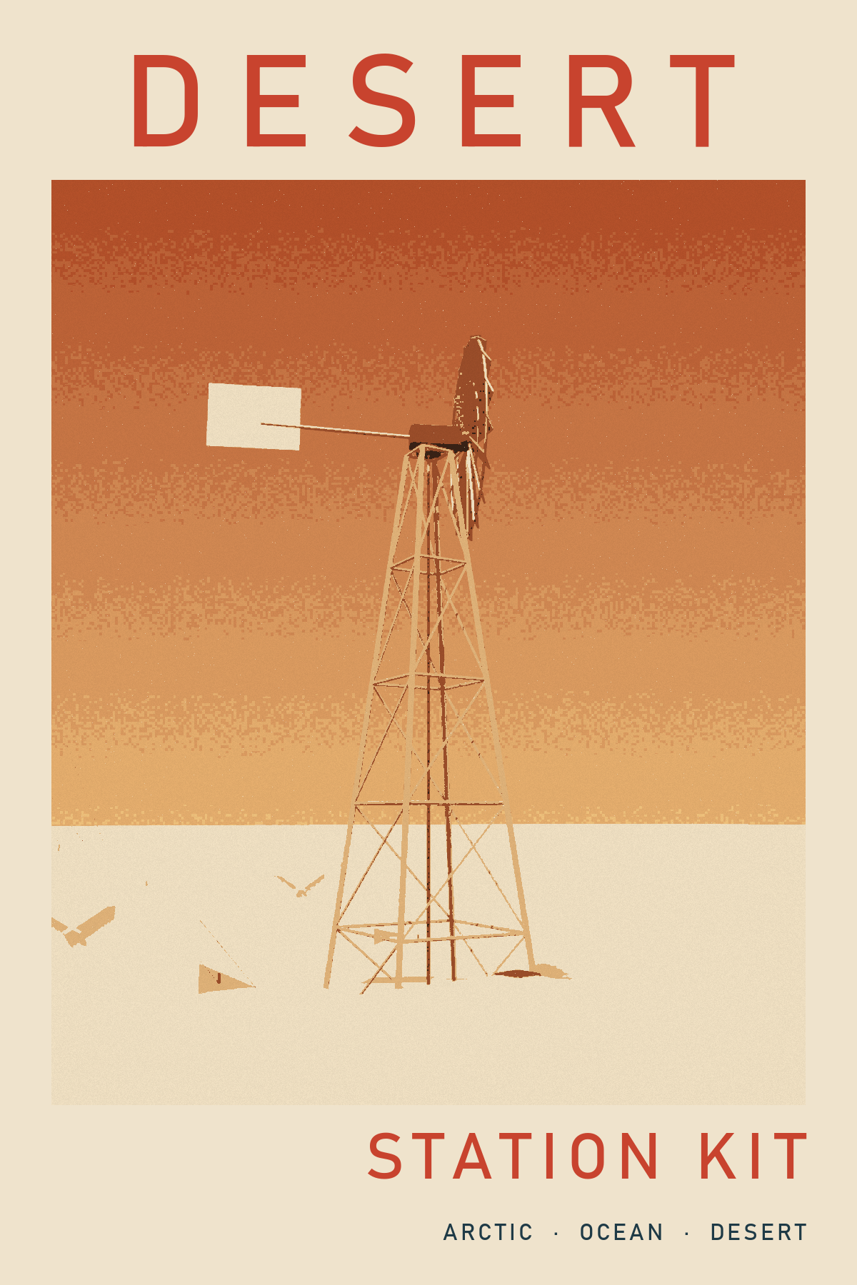 Arctic Station Kit: Arctic, Ocean & Desert Outposts by Iconoclast Studios