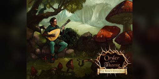Cover image for The Order of the Thorne: The King's Challenge