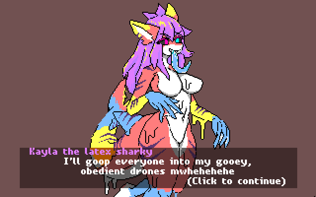 Running Exercise Sprite Snackline (DOS) by Hevanafa