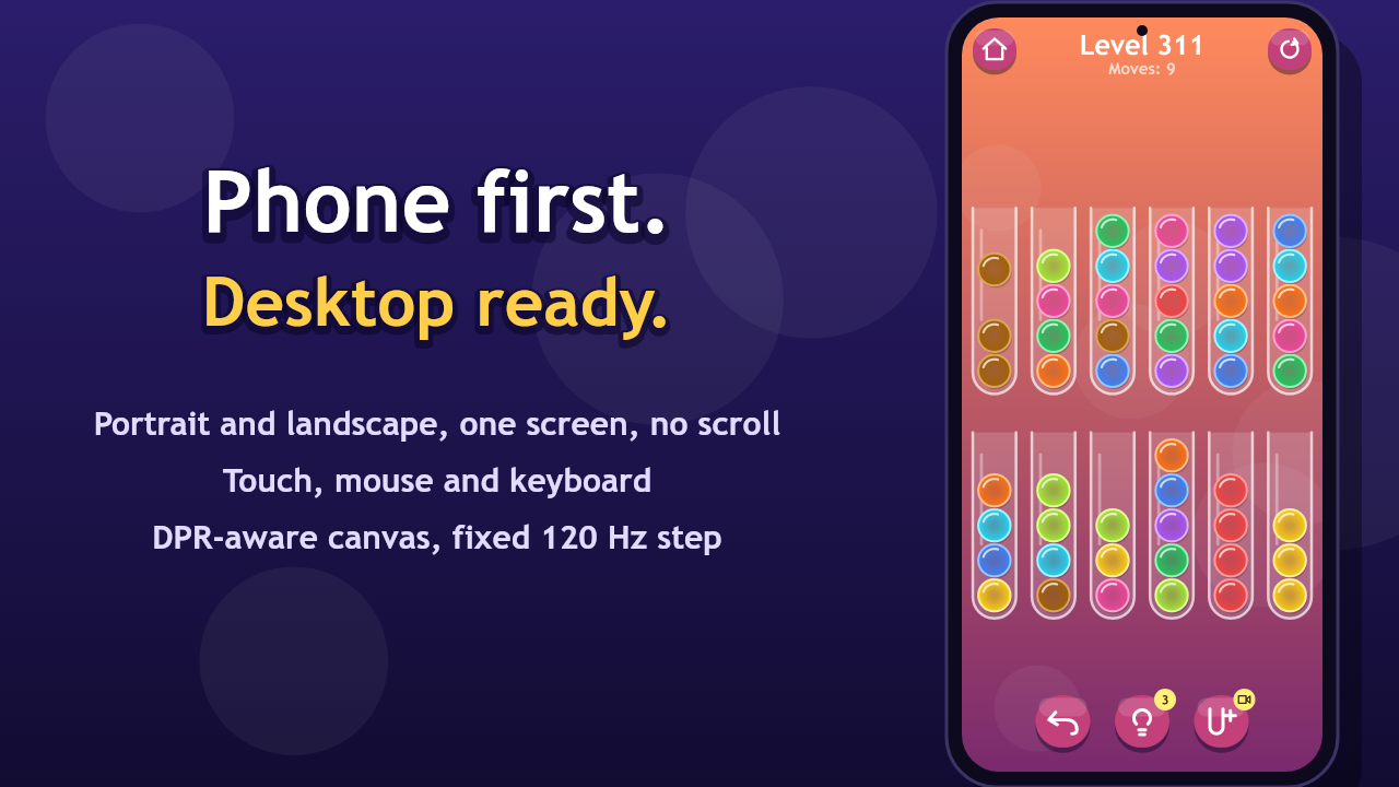 Color Sort Puzzle - Playable Demo by kibbitz