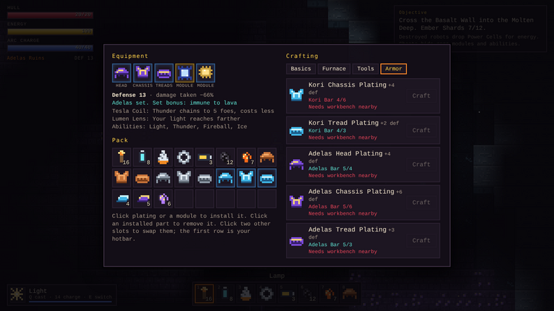 Deep Core: 99 Floors screenshot