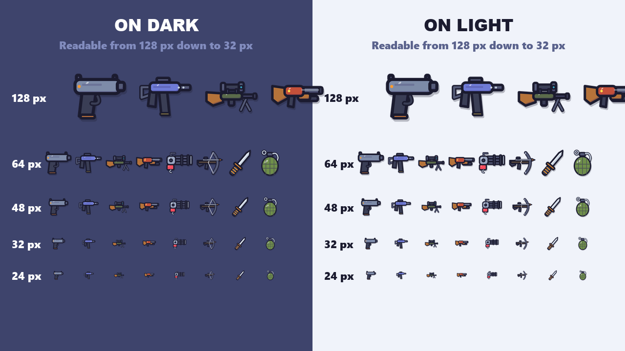 Gun Ranks Icon Ideas Weapon Icon Pack for Roblox - 186 Cartoon Gun, Gear and HUD Icons (SVG ...