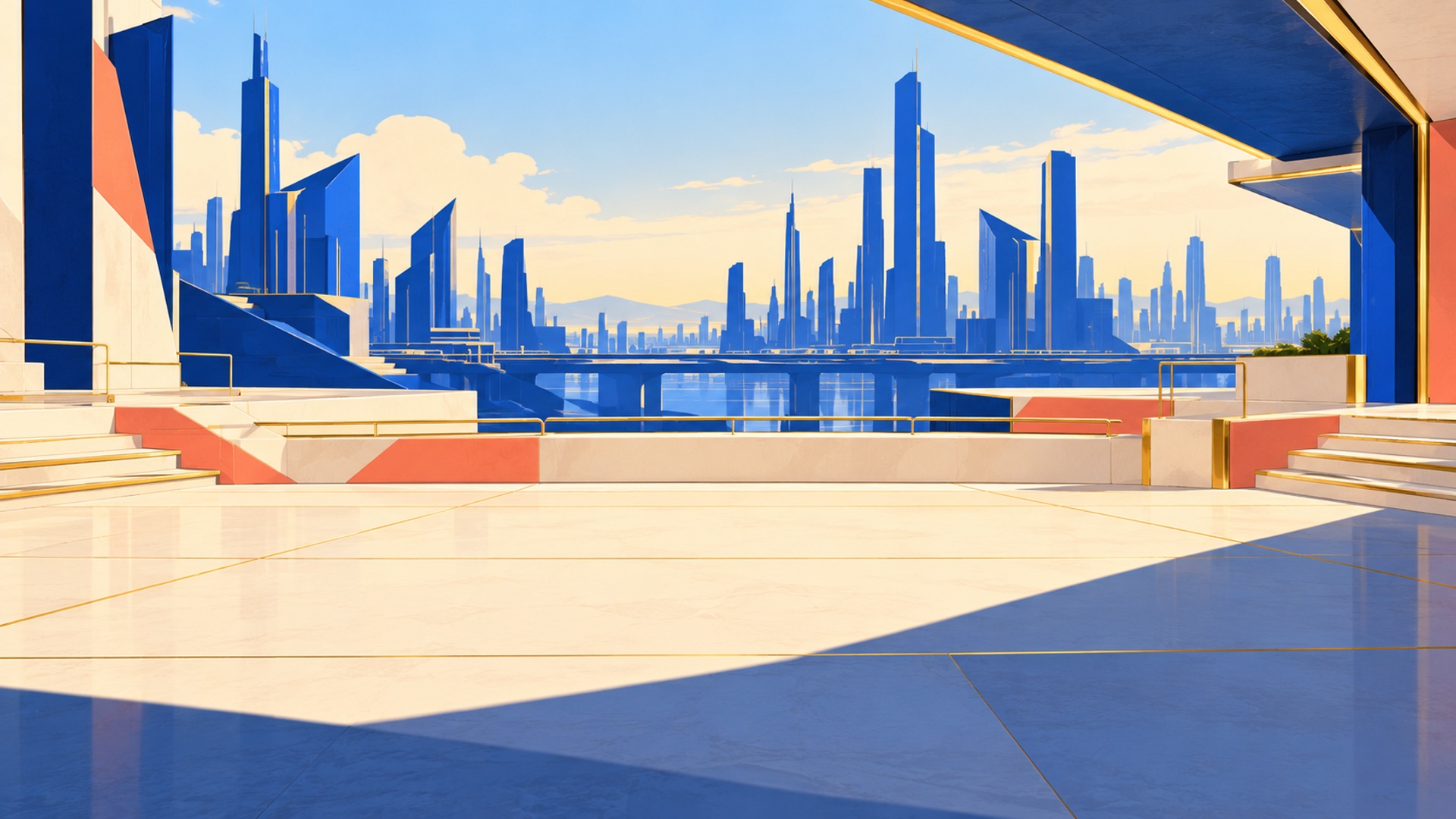 Cobalt Catwalk by brightridge