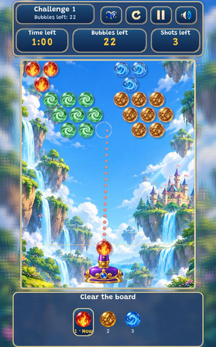 Elemental Bloom: Bubble Puzzle screenshot 3