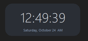 Simple Clock by kevin60