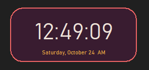 Simple Clock by kevin60