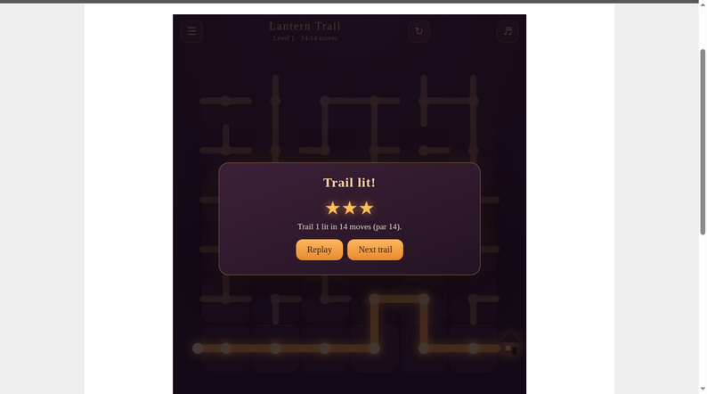 Lantern Trail by Little Icons Studio