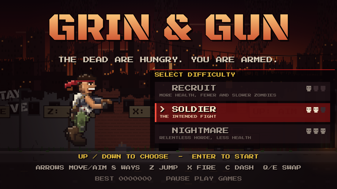Grin & Gun: Zombie Apocalypse by Pause.Play.Games