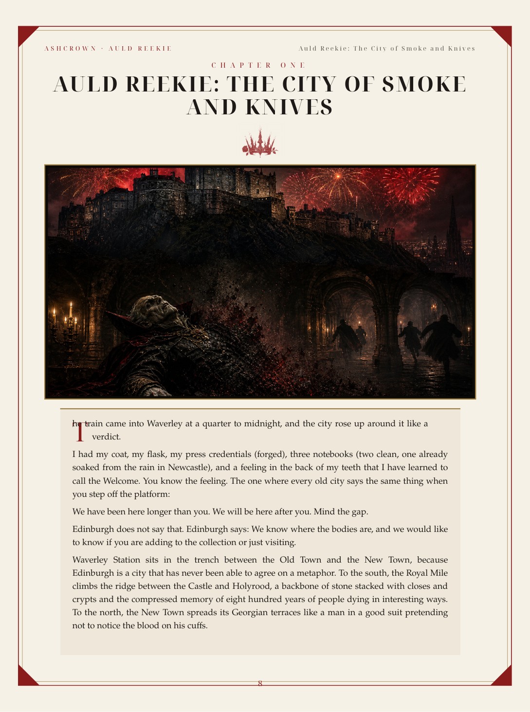 ASHCROWN: AULD REEKIE by Blackfeather Forge