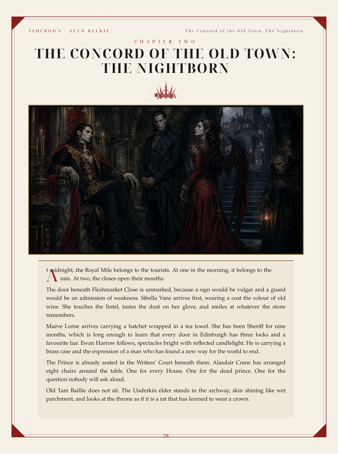ASHCROWN: AULD REEKIE by Blackfeather Forge