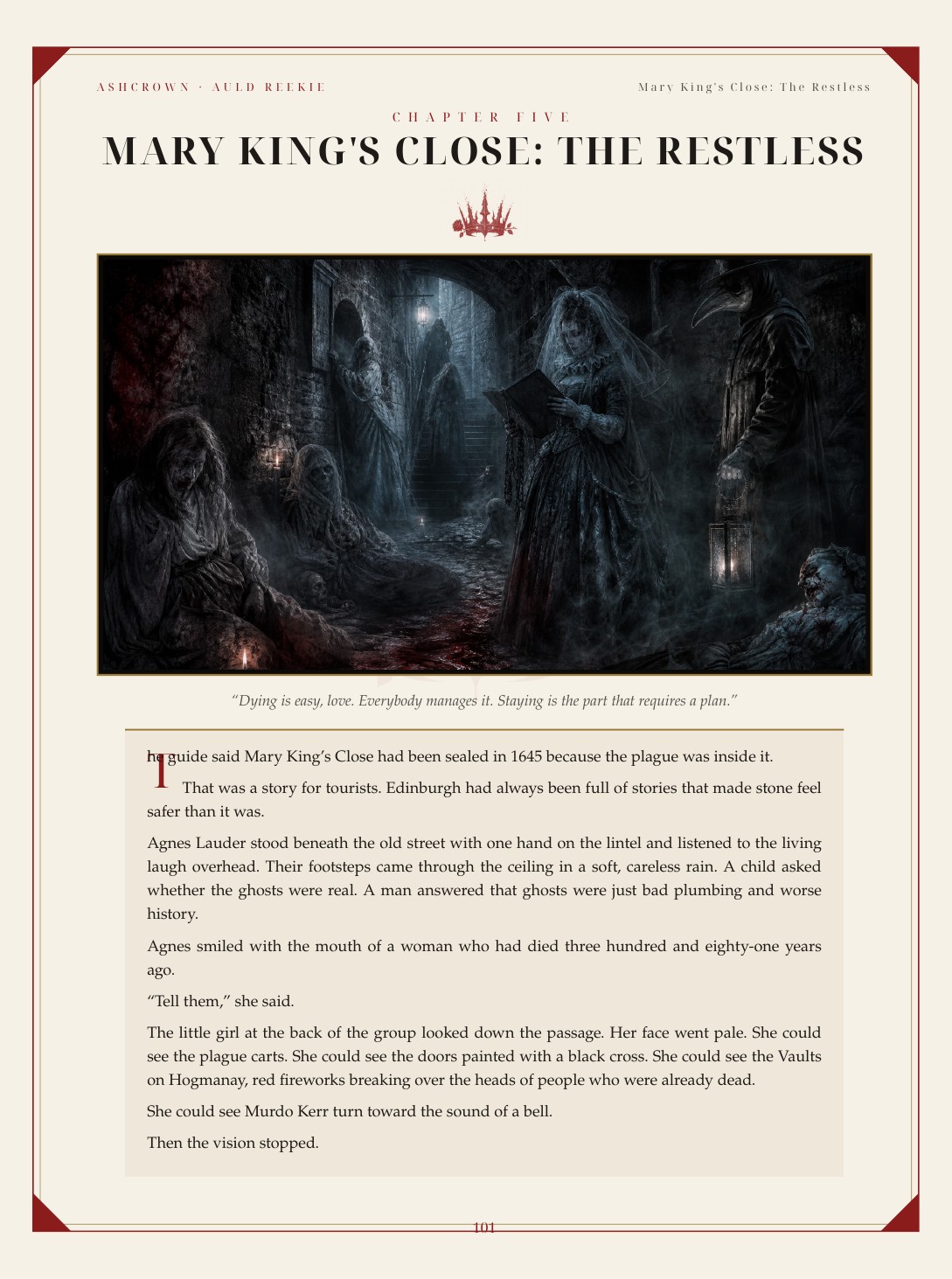 ASHCROWN: AULD REEKIE by Blackfeather Forge