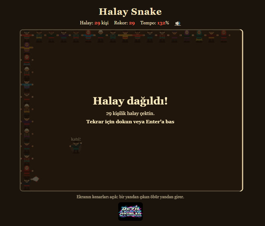 Turkish Snakes Halay Snake by Rezil Oyunlar