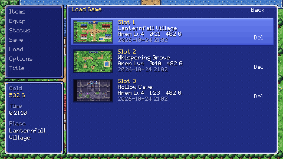 Lanternfall JRPG Starter Kit by EazyDstudio