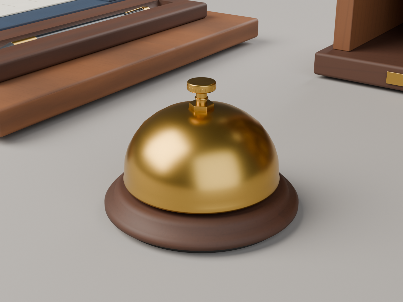 Reception Tags Japanese Ryokan Reception Props - 3 GLB 3D Asset Pack by KojochoStudio