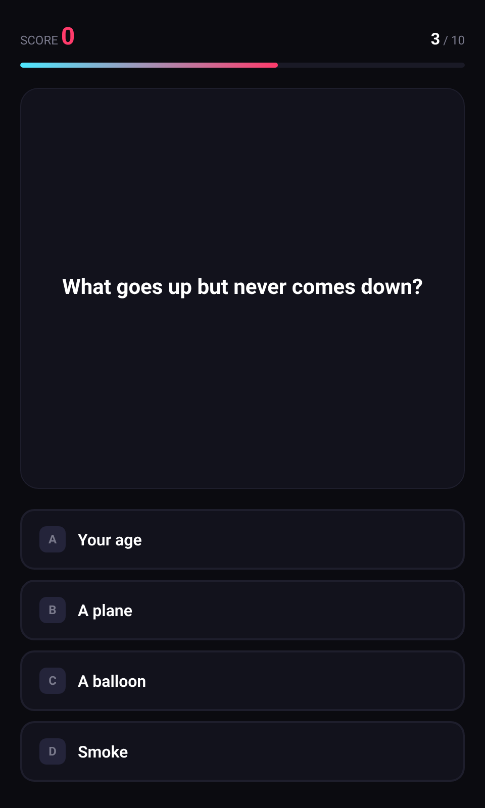 Common Sense Quiz Riddles Reverse Riddles by selenawu