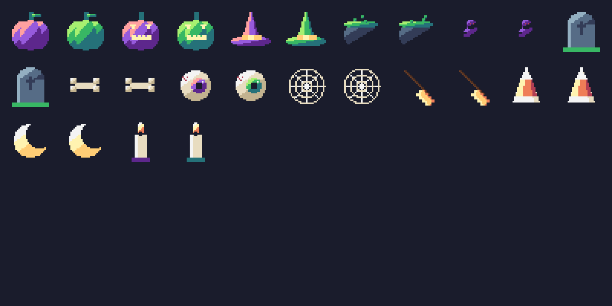 Video Witching Icon Witching Hour Icons: 26 32x32 Pixel Witching Hour Icons by falvey