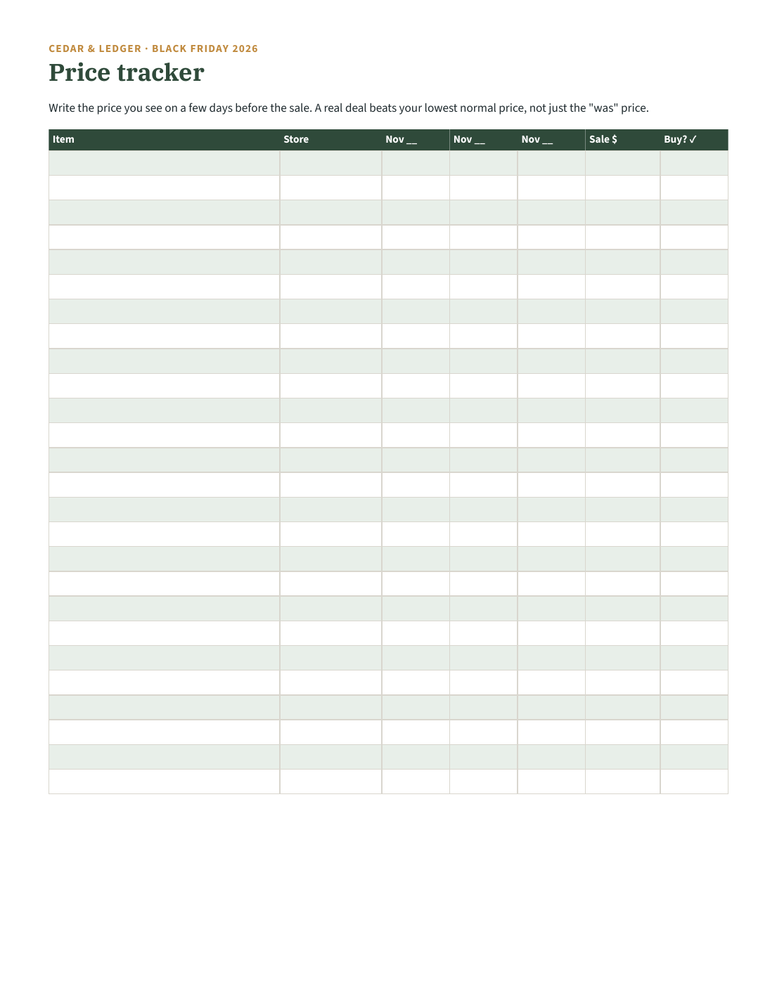 Sample Text Informative Free Printable Holiday Printables Bundle 2026: Christmas Planner, Black Friday Planner ...