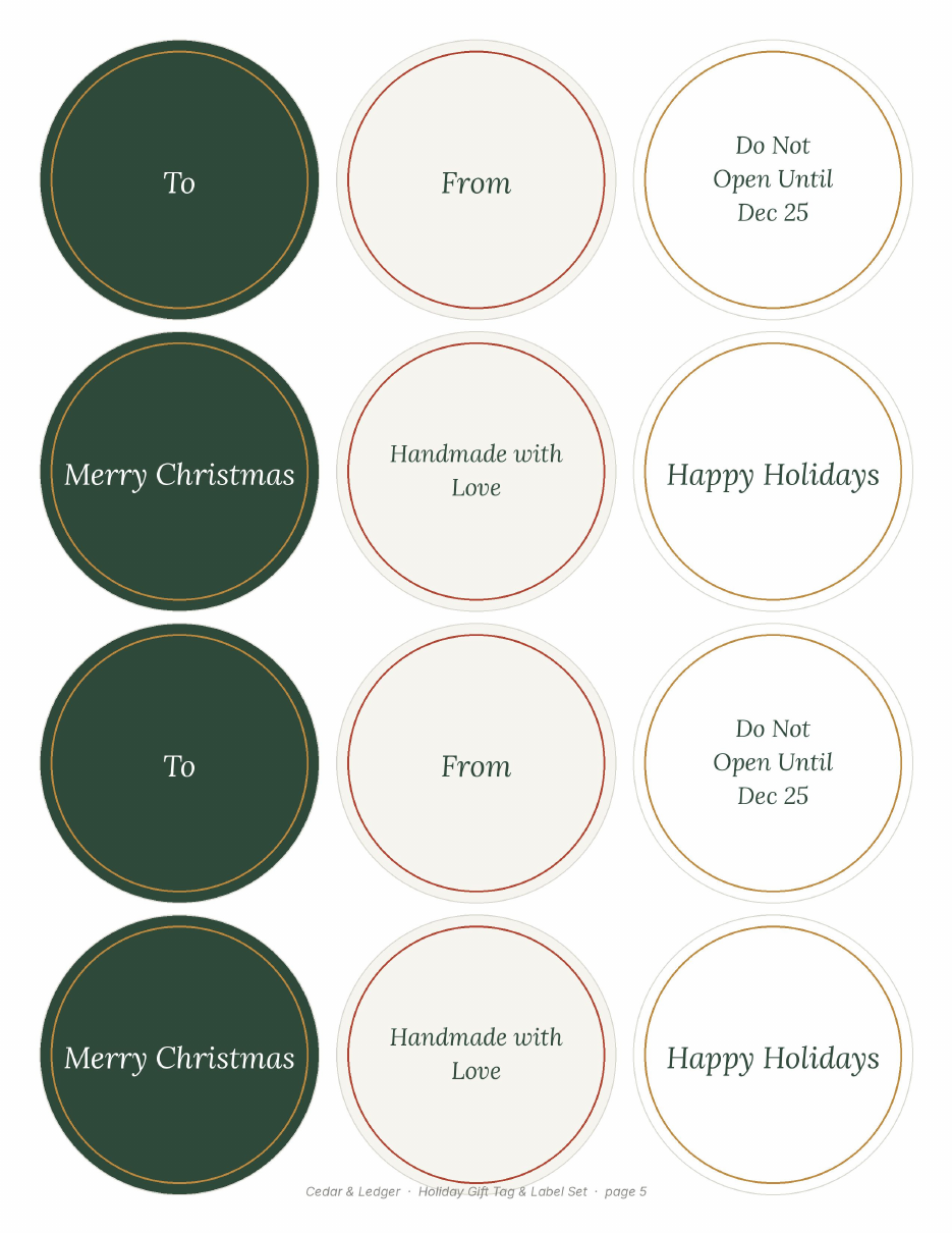 Sample Text Informative Free Printable Holiday Printables Bundle 2026: Christmas Planner, Black Friday Planner ...