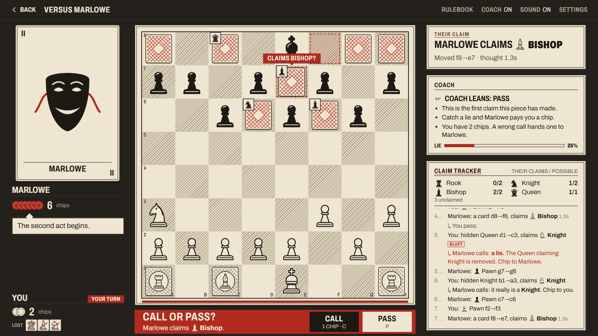 Bluff Chess by opesinorbit