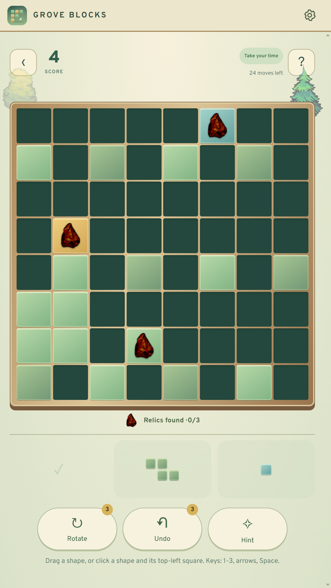 Arrange Blocks Game Grove Blocks: Block Puzzle by crystllabs