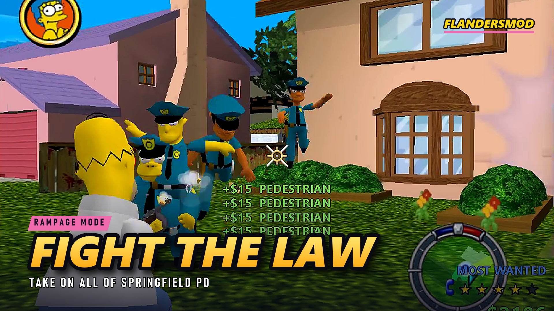 Run By Tag FlandersLauncher – The New Simpsons: Hit & Run Multiplayer by DewsmokeTV