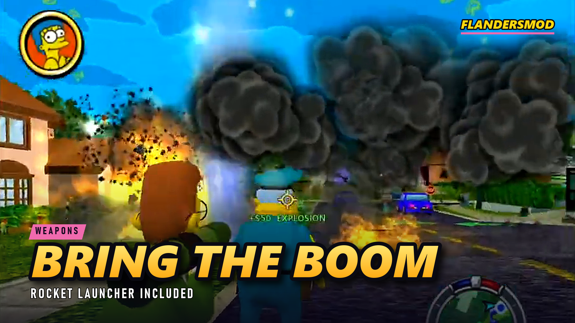 Run By Tag FlandersLauncher – The New Simpsons: Hit & Run Multiplayer by DewsmokeTV