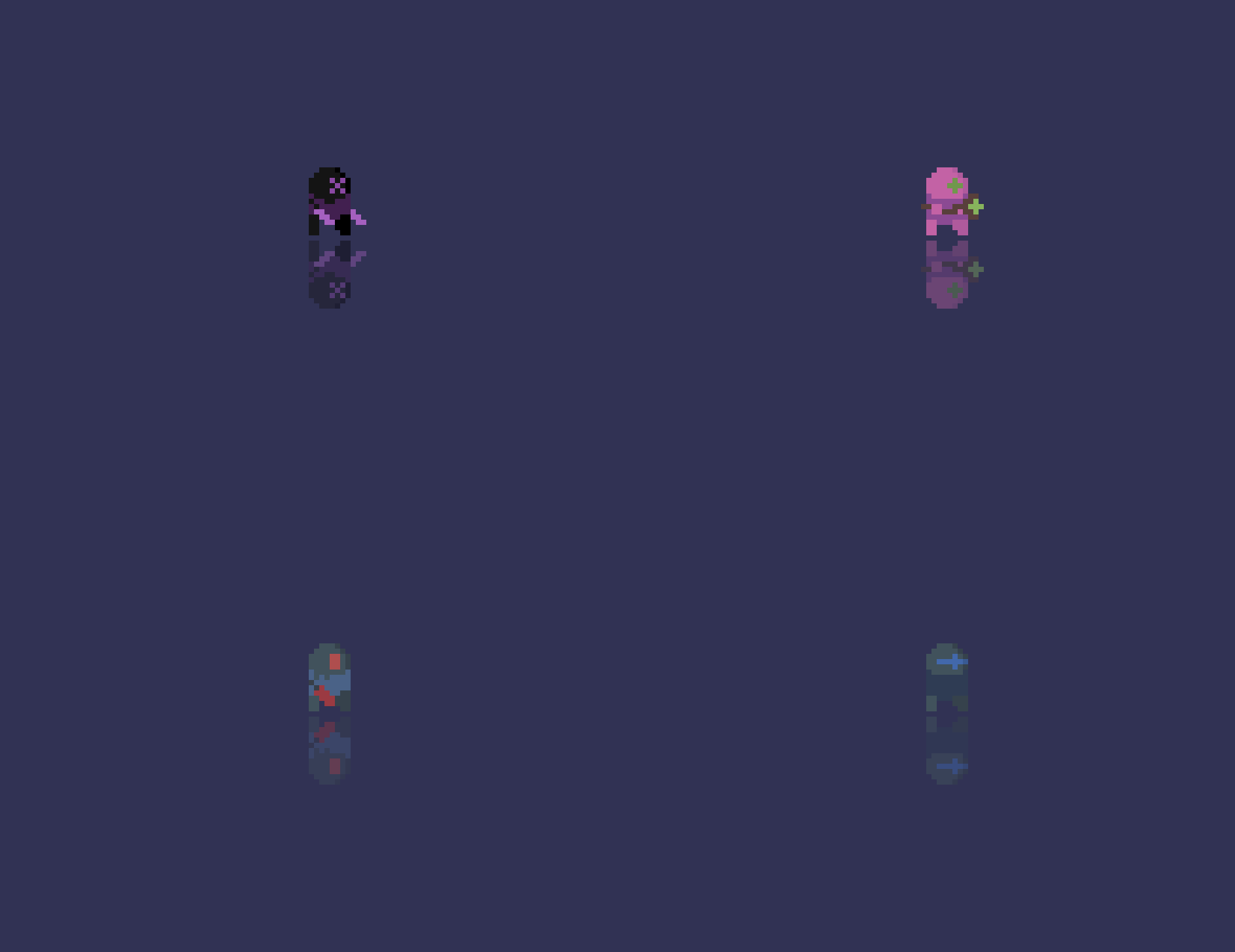 Tiny Enemy Bots – Pixel Art Enemy Pack by Fixels