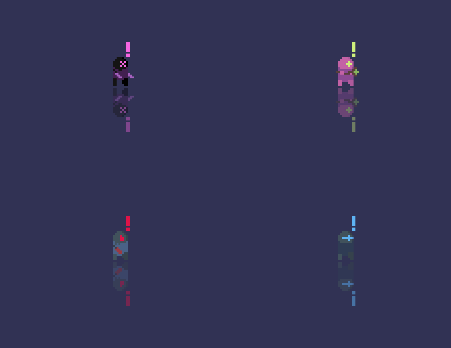 Tiny Enemy Bots – Pixel Art Enemy Pack by Fixels