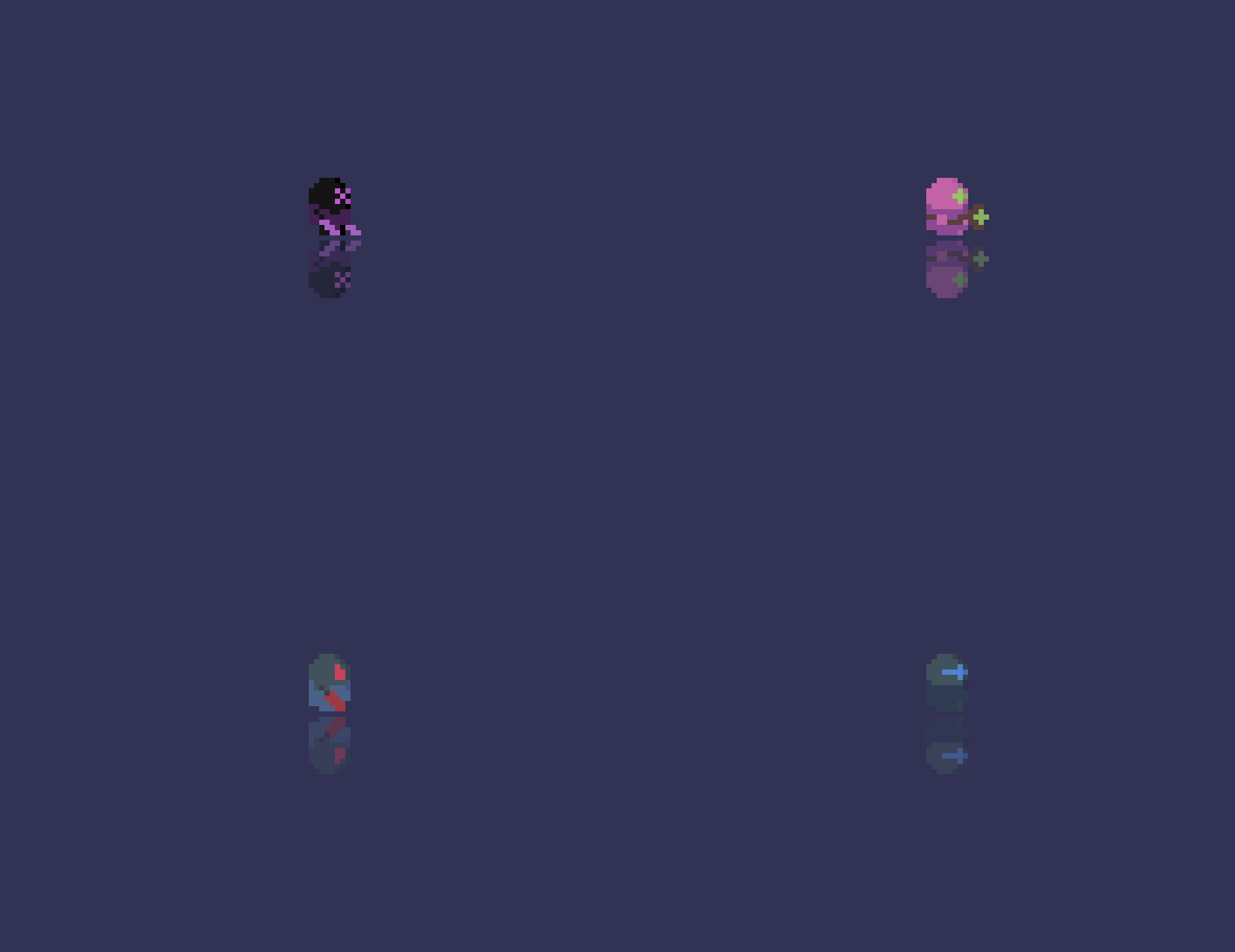 Tiny Enemy Bots – Pixel Art Enemy Pack by Fixels