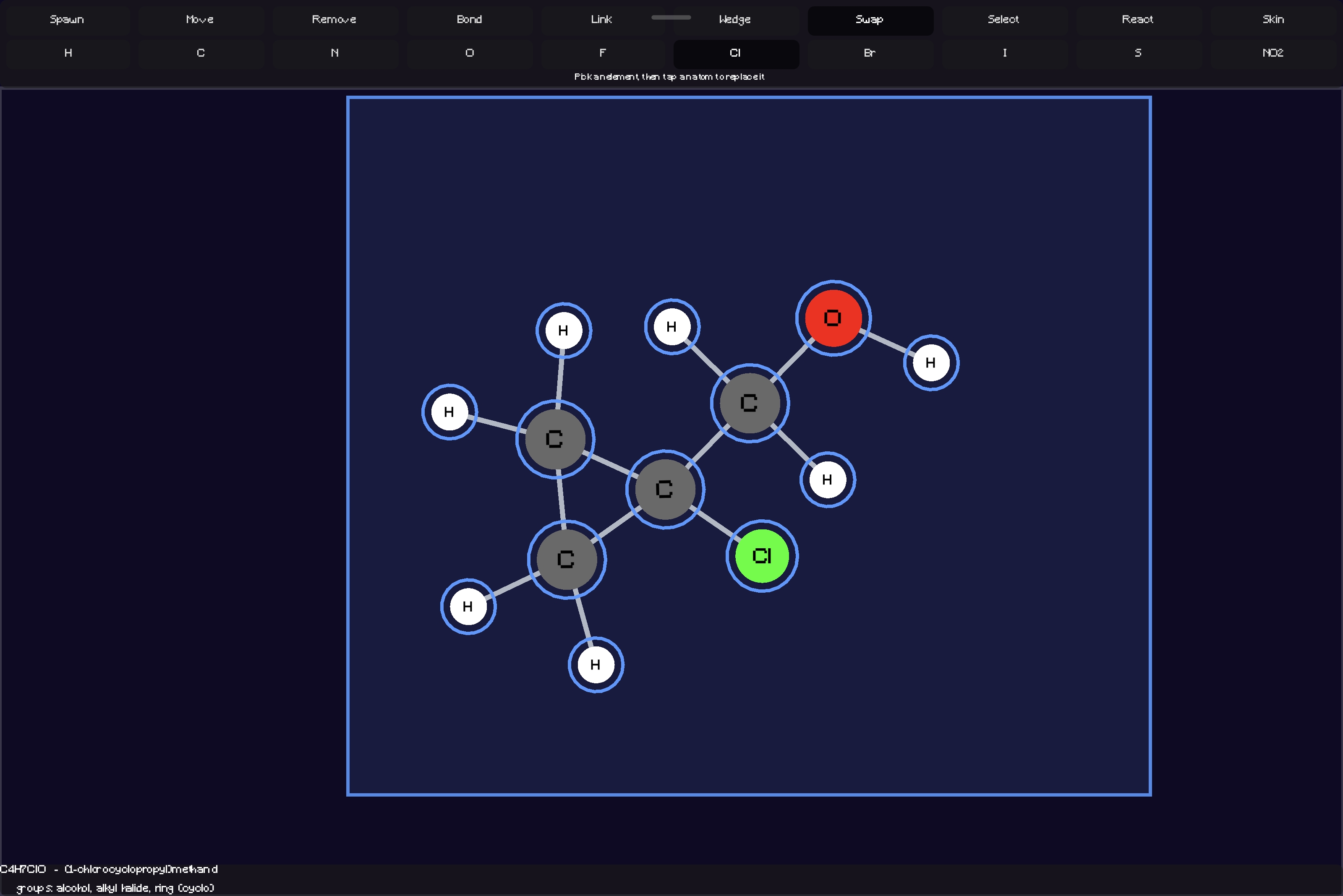 Zome Structures Chemical Structure Sandbox by KPiPy
