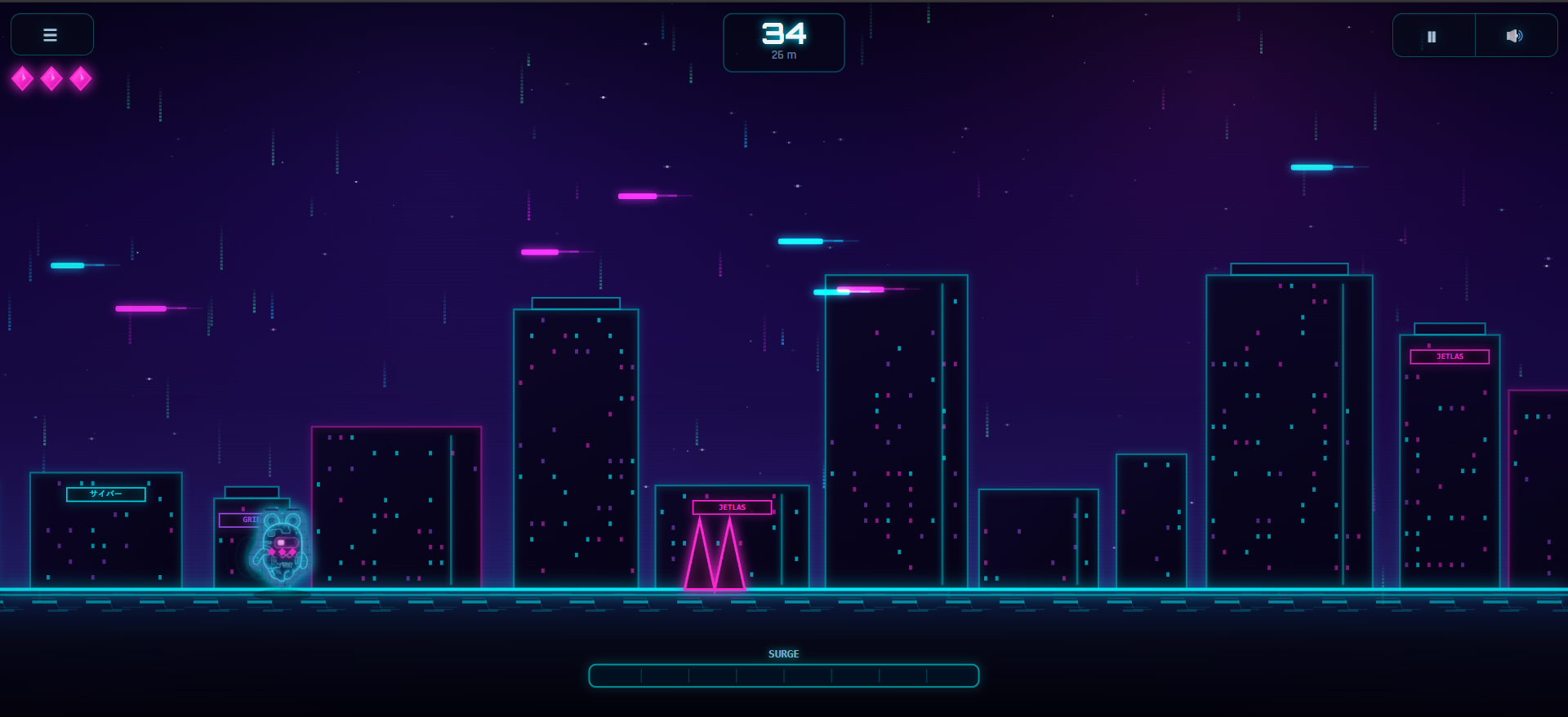 NEON DASH — Surge Edition by jetlasdev