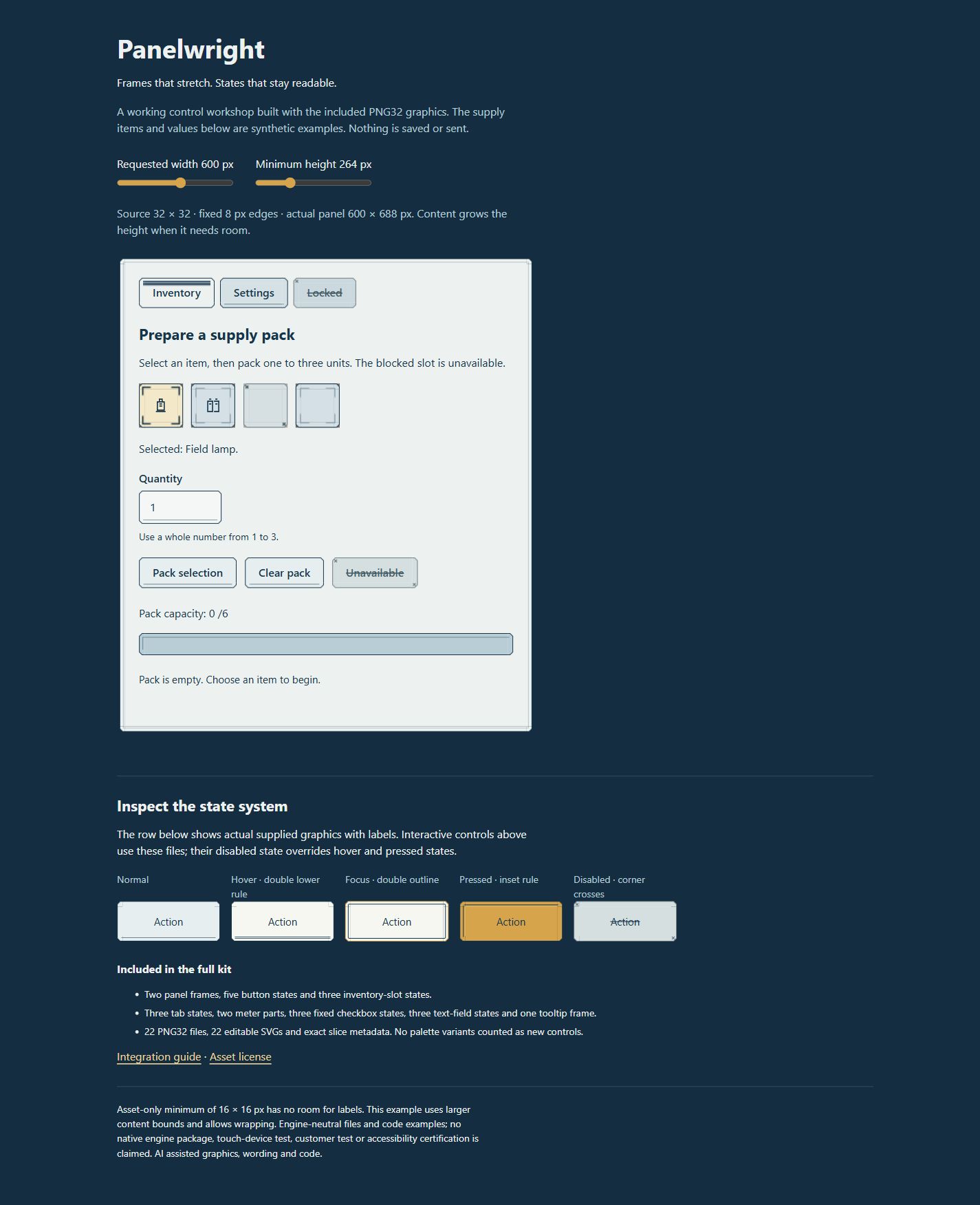Panelwright — Resizable Interface Kit by 19520204818@163.com